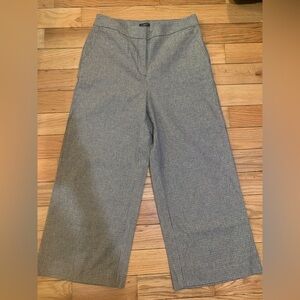 NWT Loft Houndstooths Wide Leg Pants